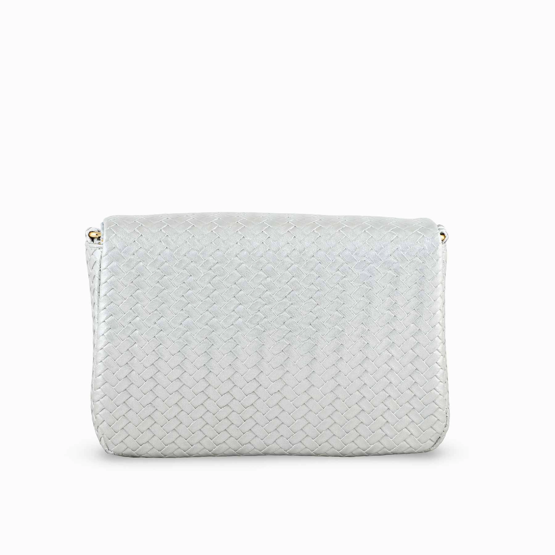 Silver Formal Pouch P97611