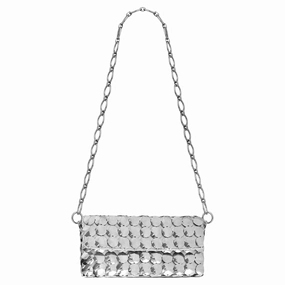 Silver Quilted Bag