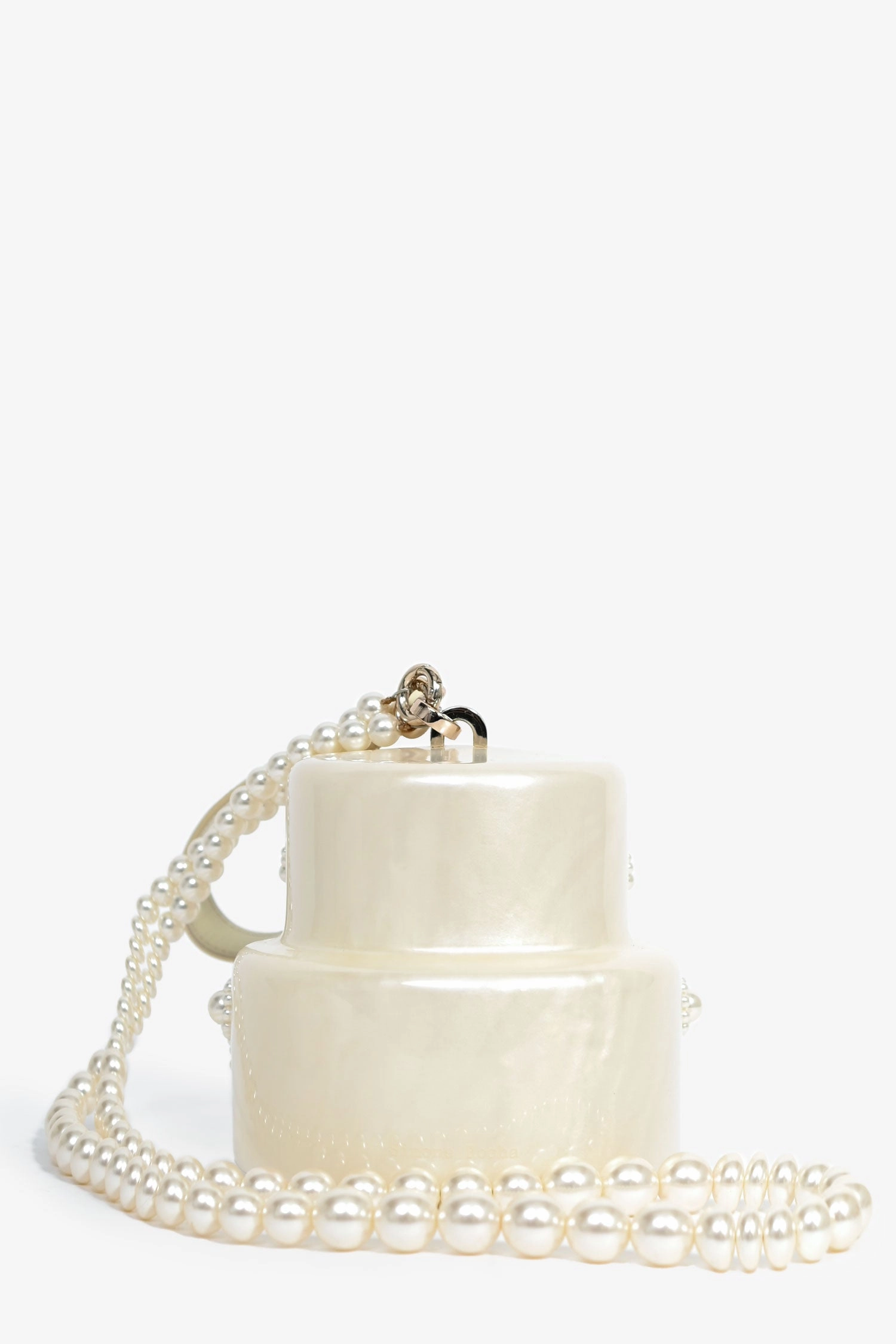 Simone Rocha Embellished Pearl Cake Clutch