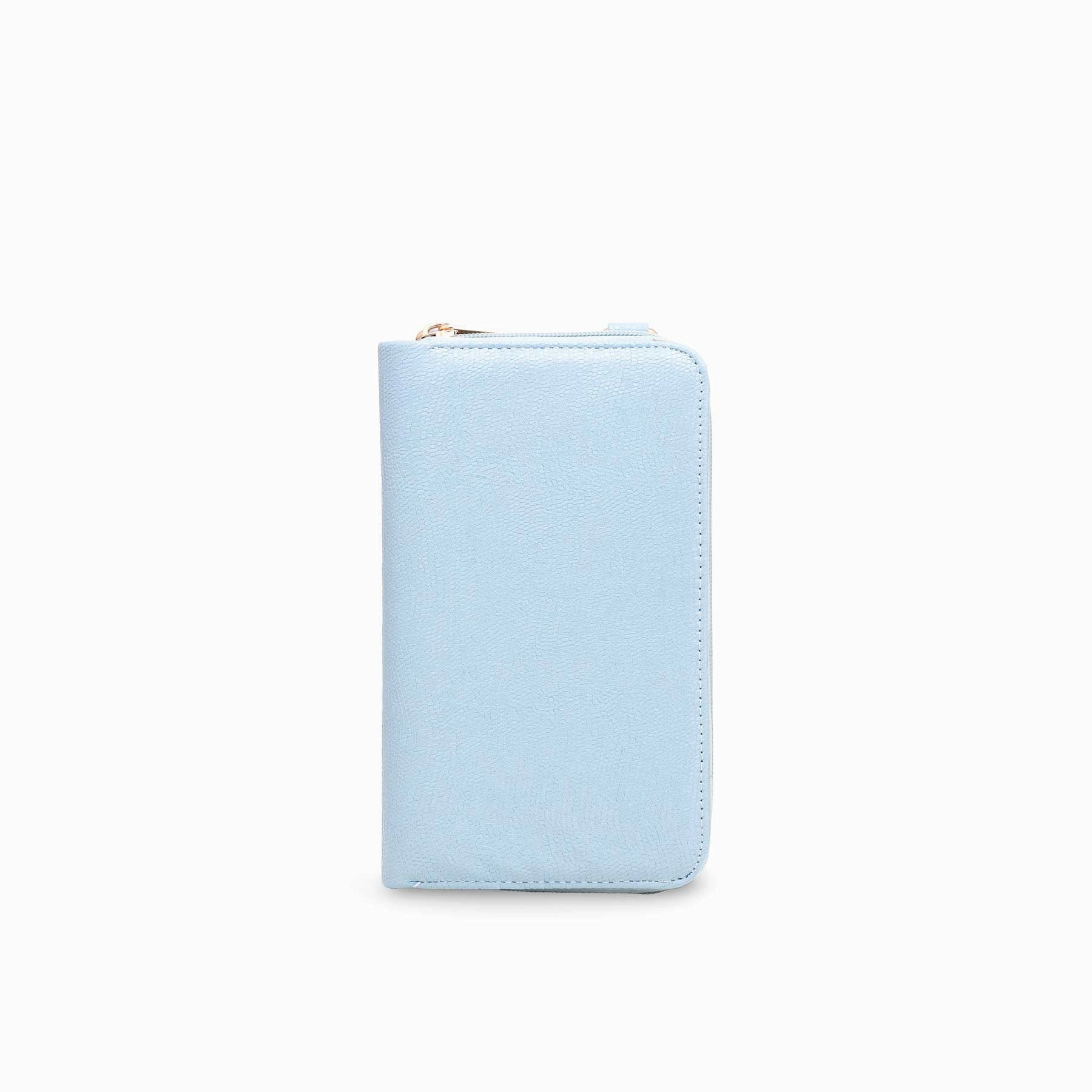 Sky Blue Casual Pouch P97472