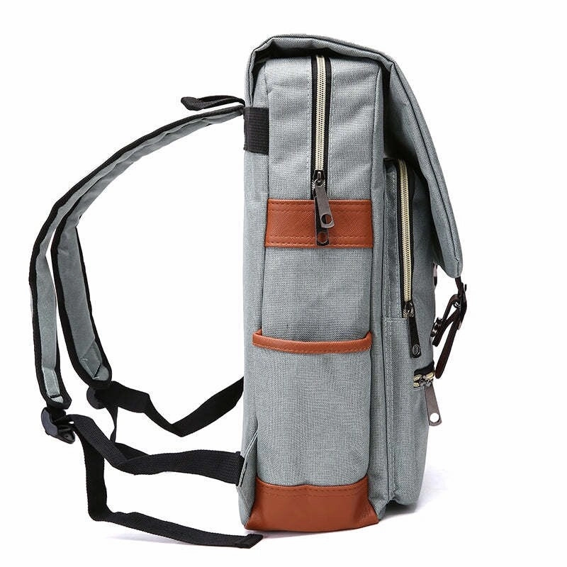Slim Backpack ,College, School and Business Fits 15-inch Laptop-Green