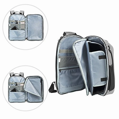 Slotra 15.6 Inch Laptop Backpack With Usb Charging Port Carry-Ons Backpack For Travel Business With