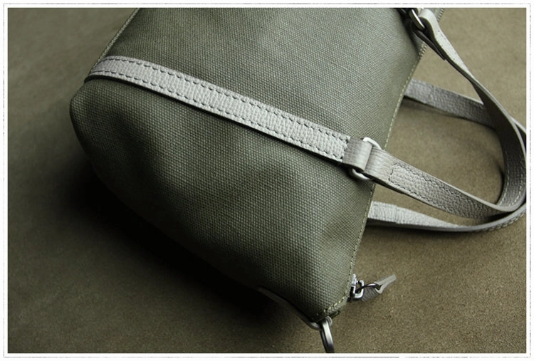 Small Womens Green Nylon Handbag Purse Nylon Crossbody Purse Shoulder Bag for Ladies
