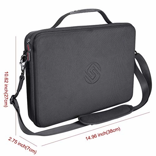 Smatree Hard Carrying Case for 15.4inch MacBook, 15.4 inch MacBook Pro 2019 Laptop Bags, Macbook Pro 15inch Shoulder Bags, 9.7 inch iPad Sleeve