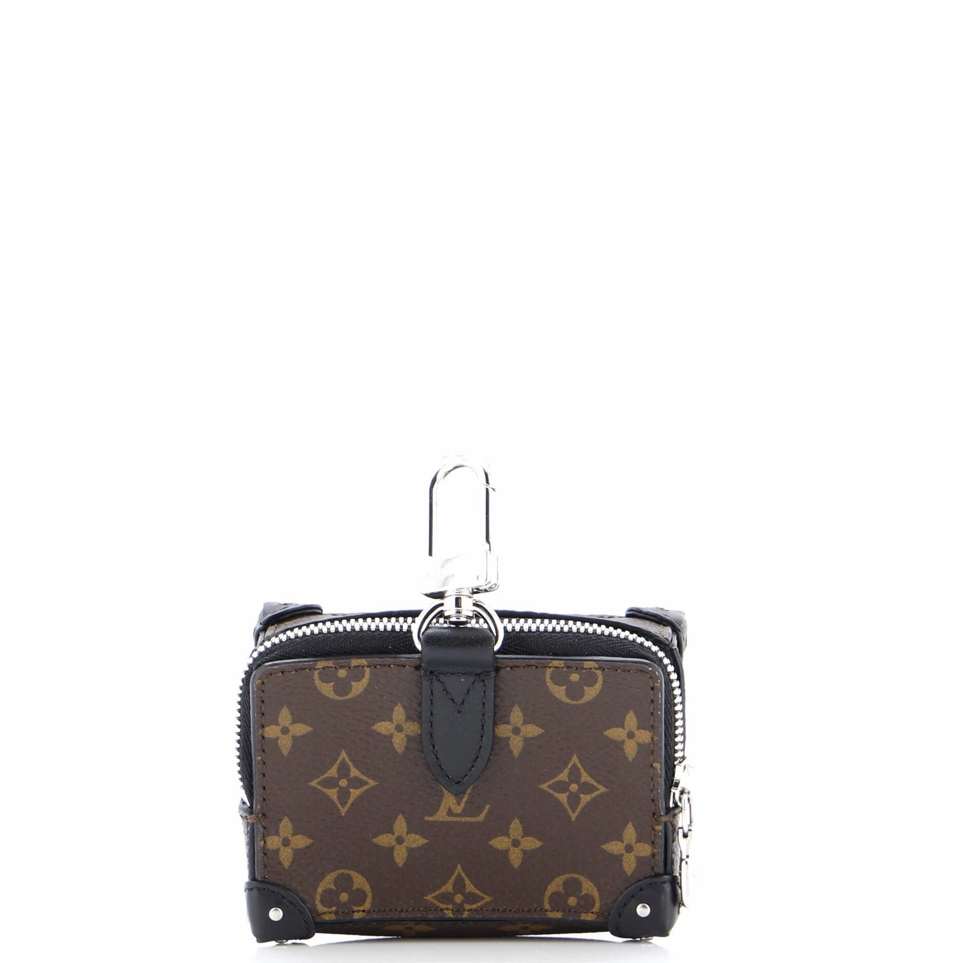 Soft Trunk Bag Charm and Key Holder Macassar Monogram Canvas