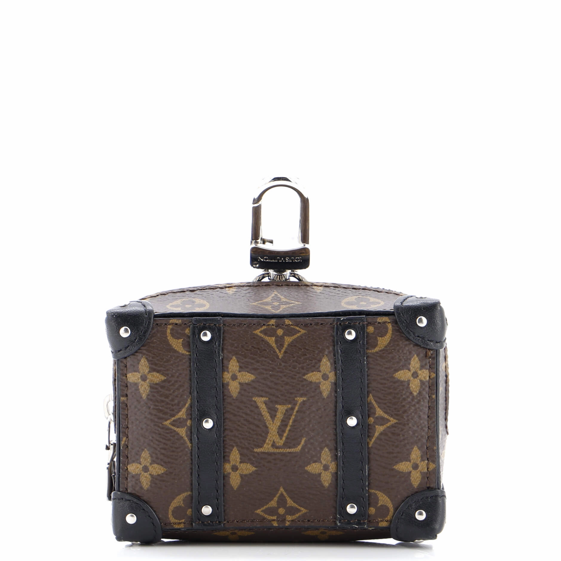 Soft Trunk Bag Charm and Key Holder Macassar Monogram Canvas