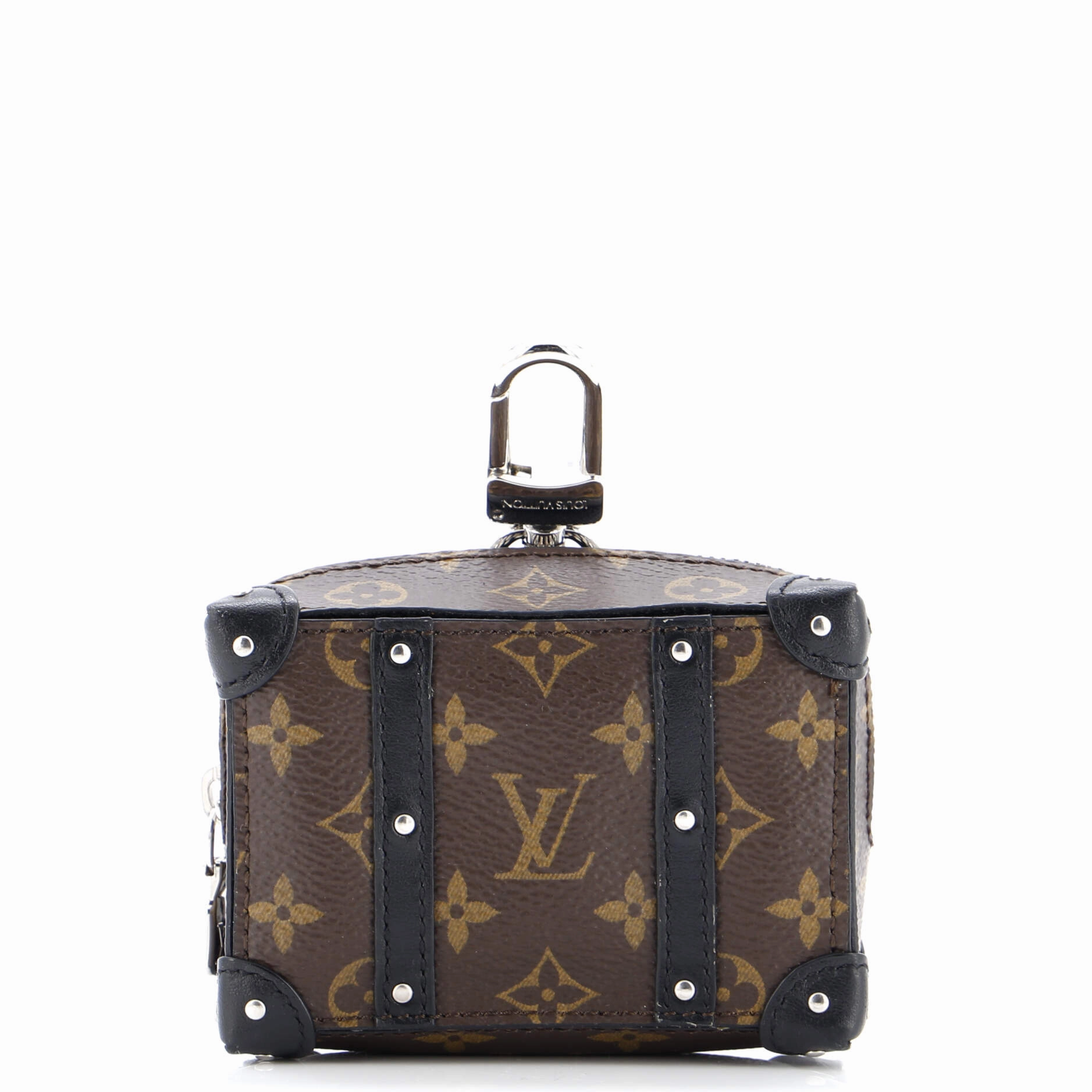 Soft Trunk Bag Charm and Key Holder Macassar Monogram Canvas
