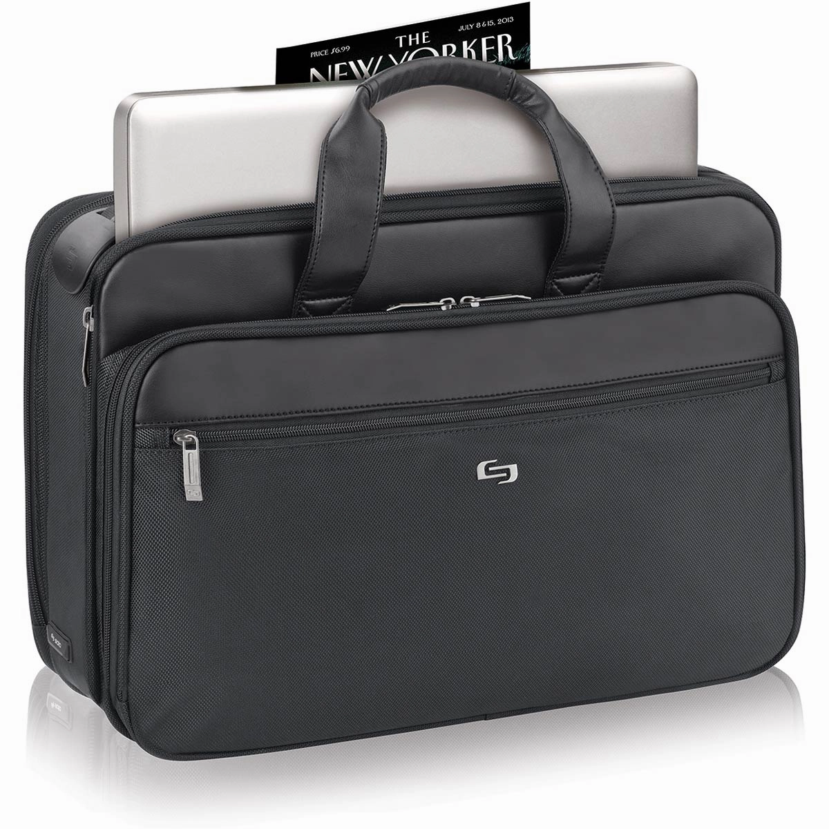 Solo Classic 16In Smart Strap Briefcase