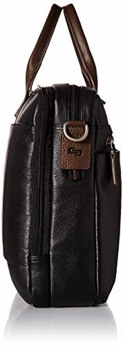 Solo Shorewood Pebbled Leather Briefcase