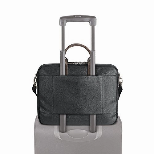 Solo Shorewood Pebbled Leather Briefcase