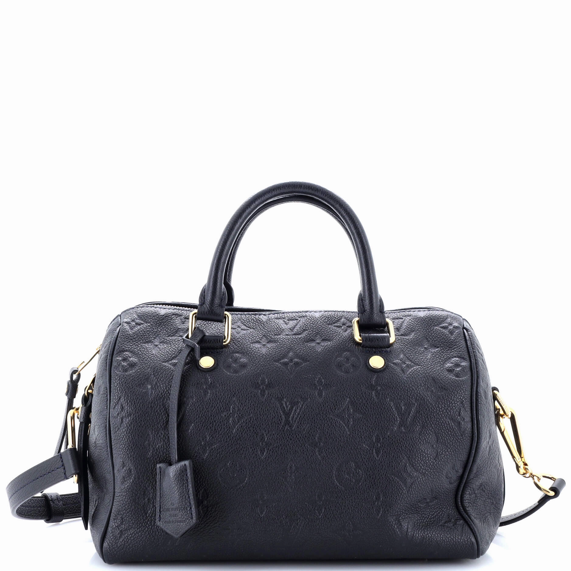 Speedy Bandouliere Bag Monogram Empreinte Leather 25