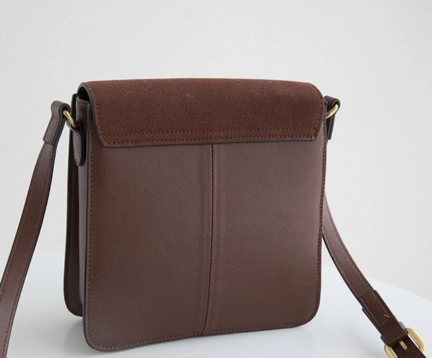 Square Leather Womens Stylish Crossbody Purse Bag Shoulder Bag for Women