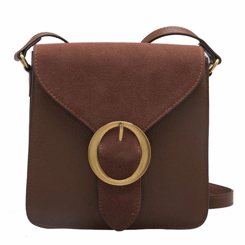 Square Leather Womens Stylish Crossbody Purse Bag Shoulder Bag for Women