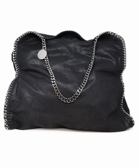 Stella McCartney Black Vegan Leather Shoulder Bag