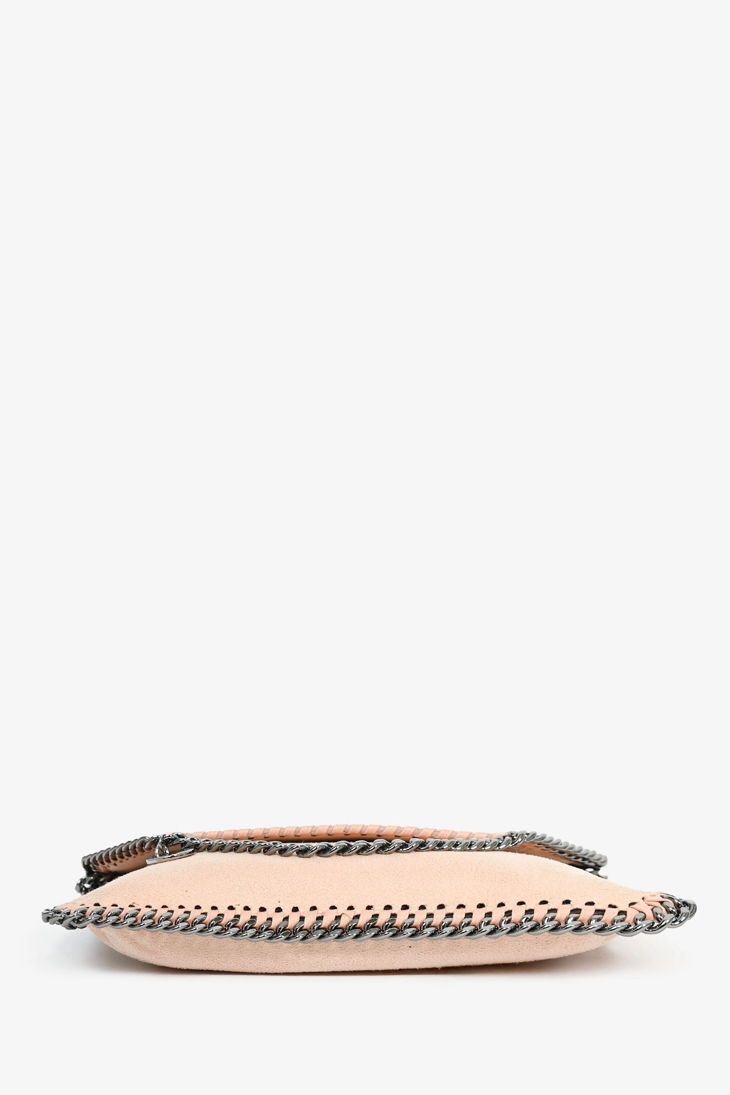 Stella McCartney Pink Fabric Chain Trim Mini Falabella Bag