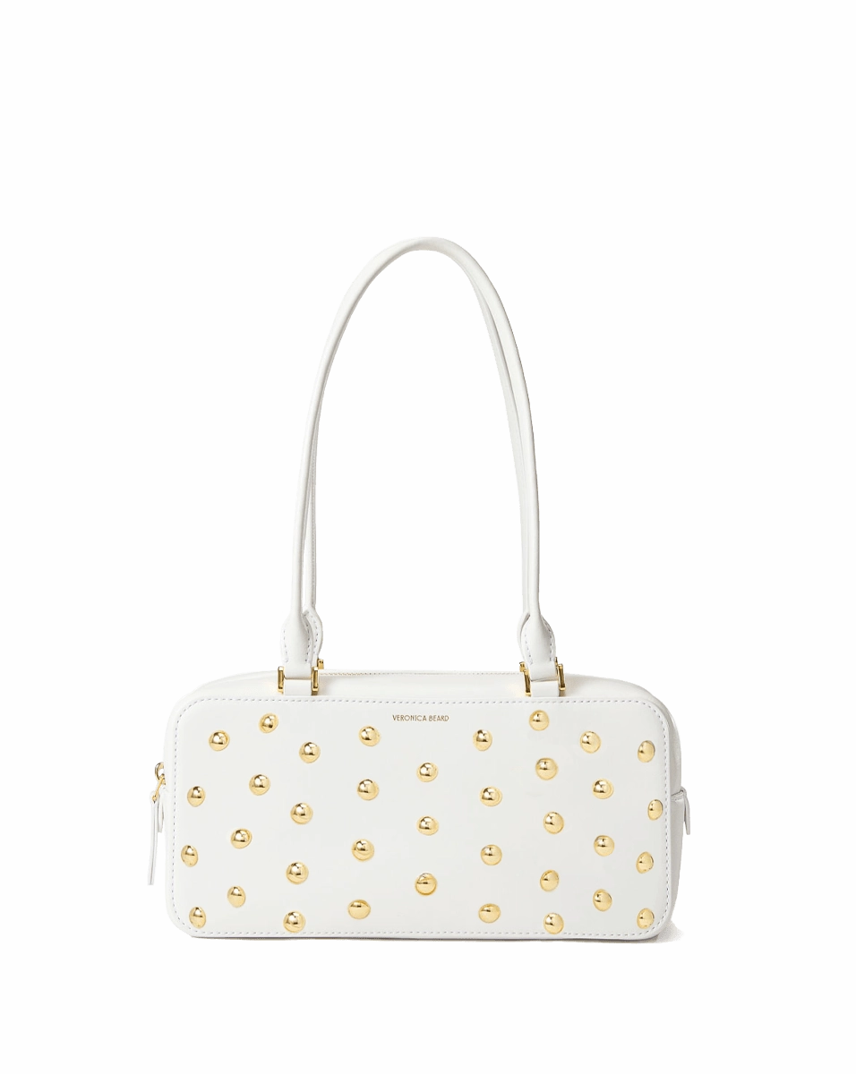 Studded Boxy Shoulder Bag