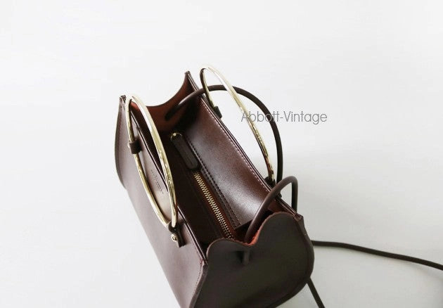 Stylish Leather Black Womens Handbag Crossbody Bag Purse Shoulder Bag for Women