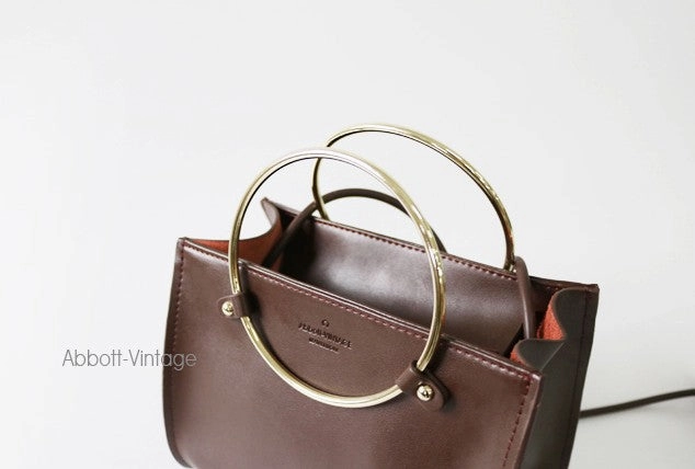 Stylish Leather Black Womens Handbag Crossbody Bag Purse Shoulder Bag for Women