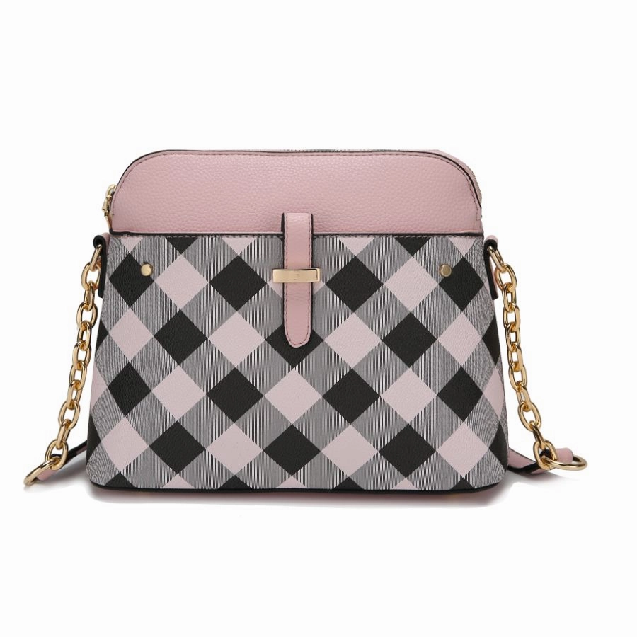 Suki Checkered Crossbody Handbag