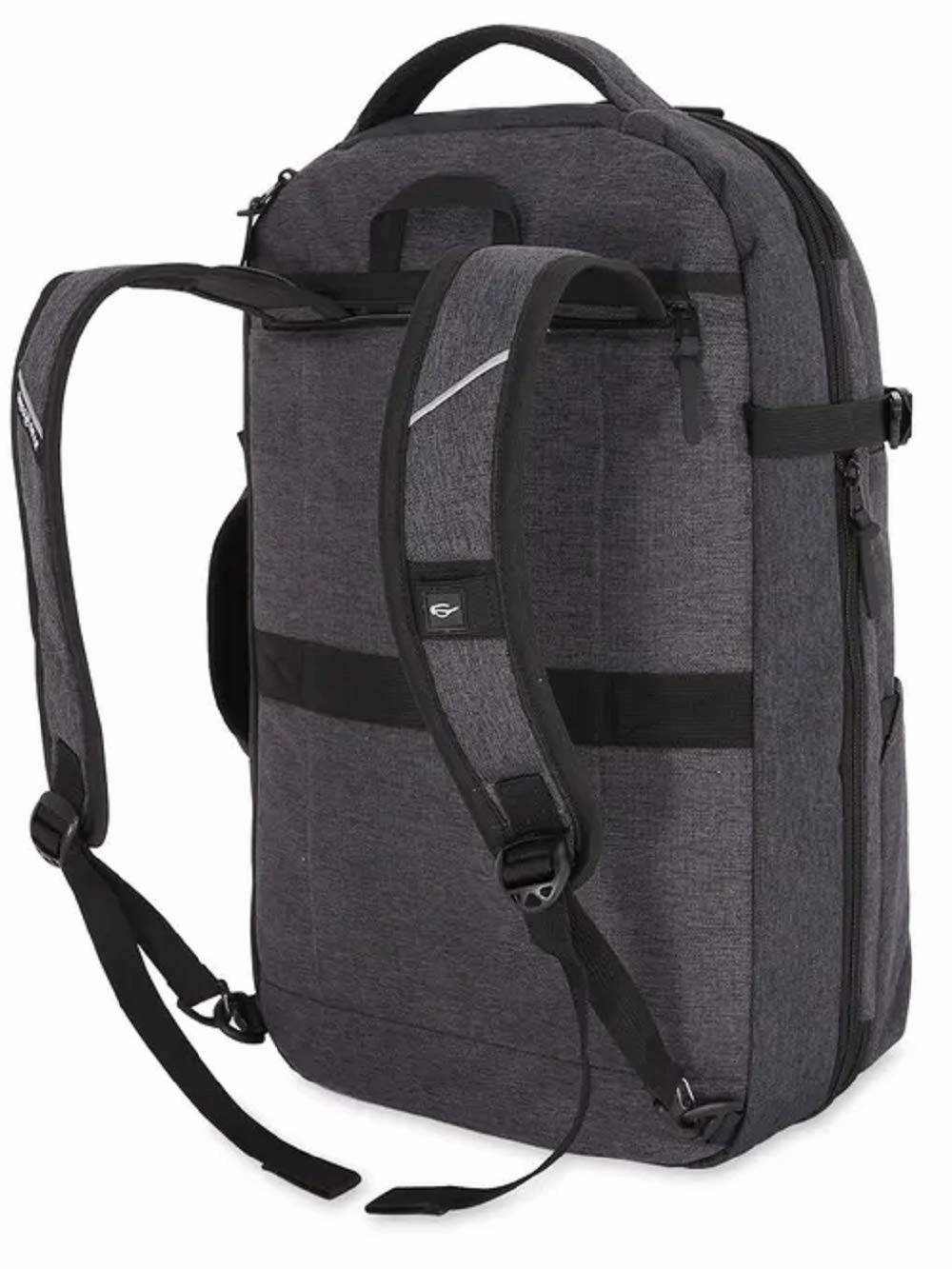 SWISSGEAR 6067 Getaway 2.0 Big Expandable Men's and Women's Ultra Spacious Laptop Backpack - Heather