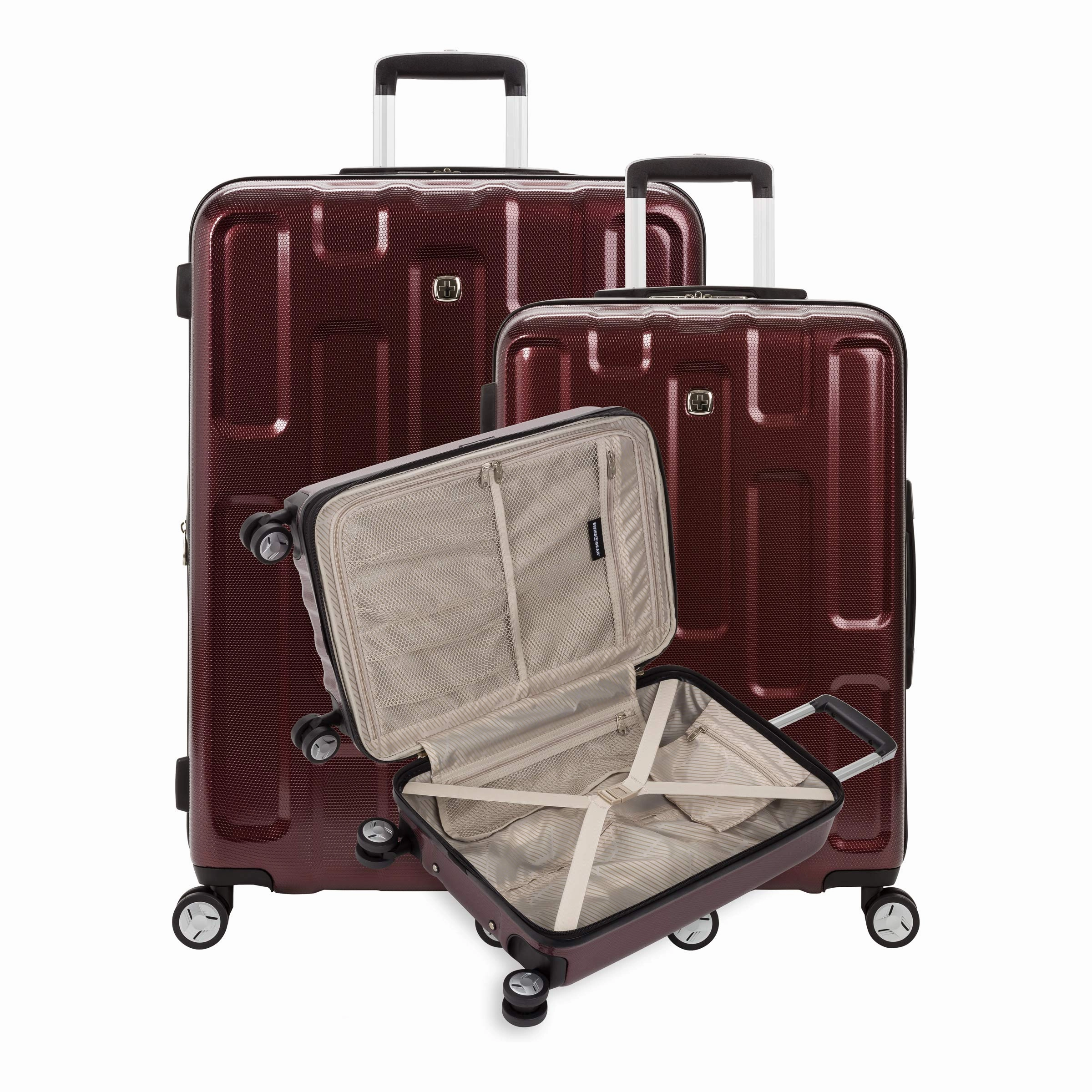 SWISSGEAR 7796 3-Piece Expandable Hardside Spinner Luggage (Tawny)