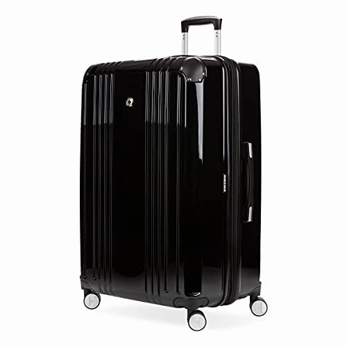 SwissGear Checked-Large 27-Inch, Black