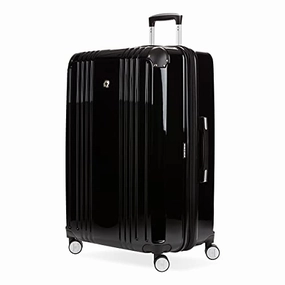 SwissGear Checked-Large 27-Inch, Black