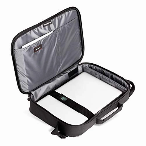 SWISSGEAR Jasper Expandable Organizer 15-inch Laptop Case | TSA-Friendly Carry-on | Travel, Work, School | Men's and Women's- Black