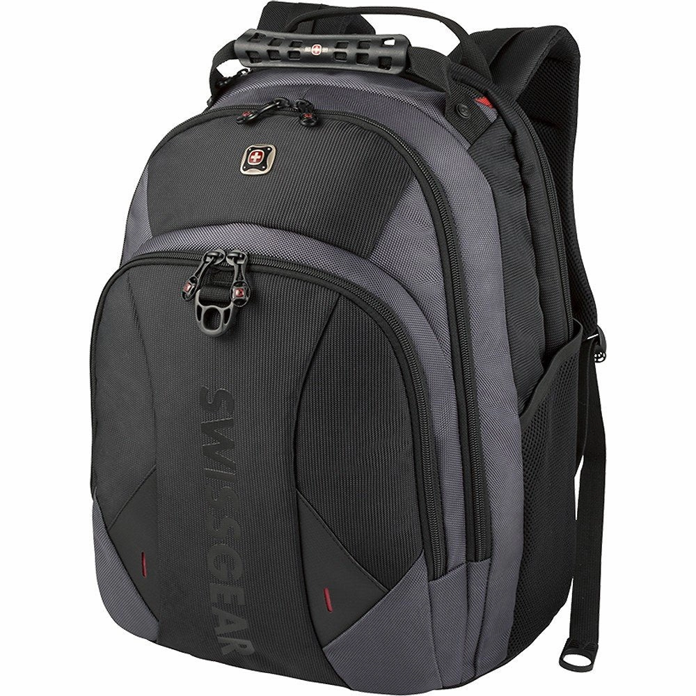 SwissGear Pulsar 16 Padded Laptop Backpack - Black/Gray