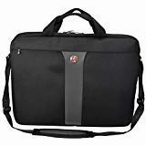 SwissGear Wenger Legacy 17" Double Zipper Slimcase Laptop Bag Black-Grey