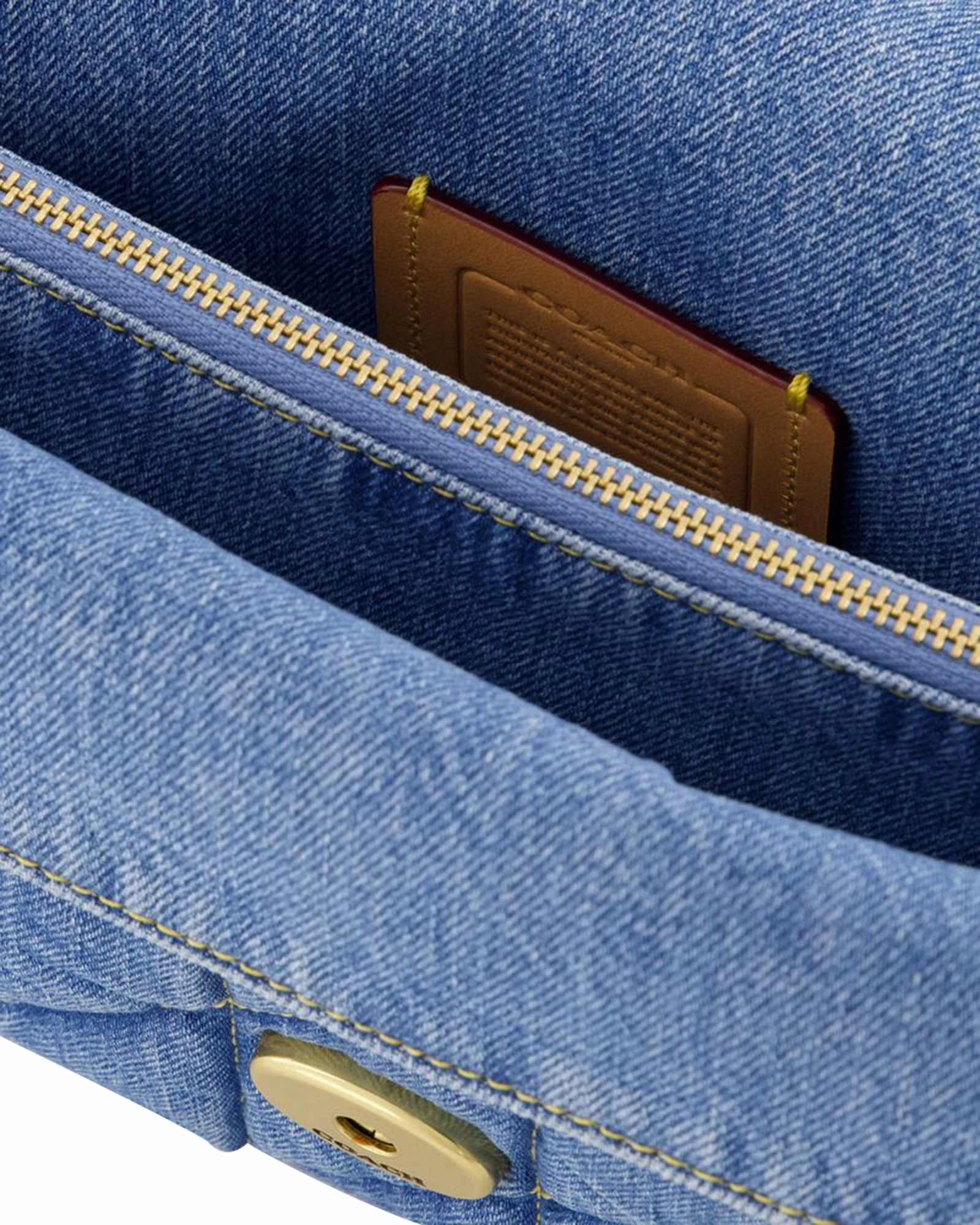 Tabby 26 Shoulder Bag - Coach - Cotton - Blue