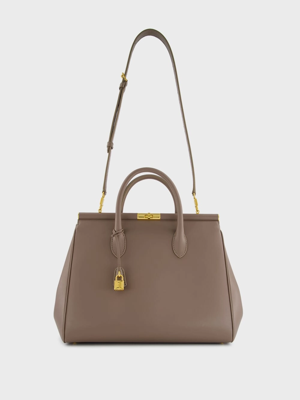 Taupe Marlene Handbag