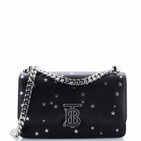TB Flap Chain Bag Printed Leather Mini