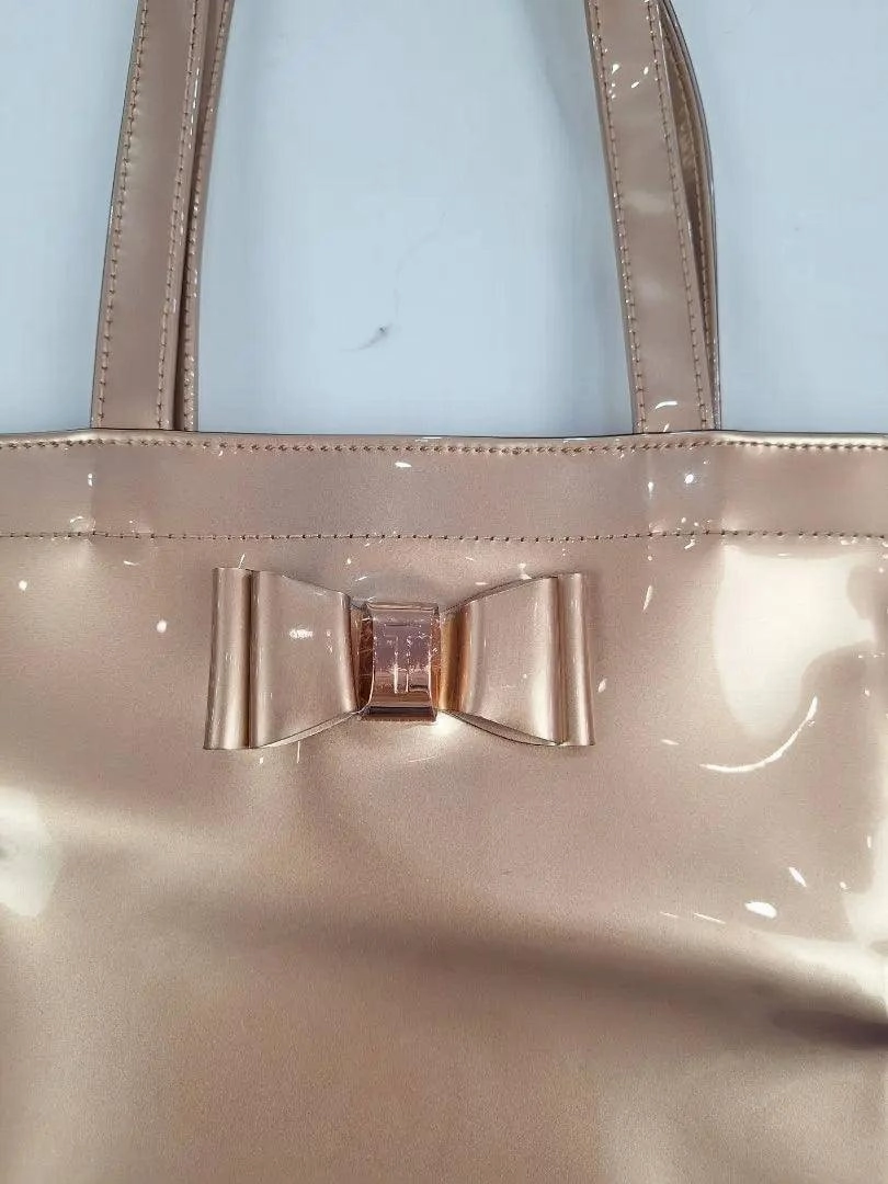 Ted Baker Rose Gold Bow Tote Bag