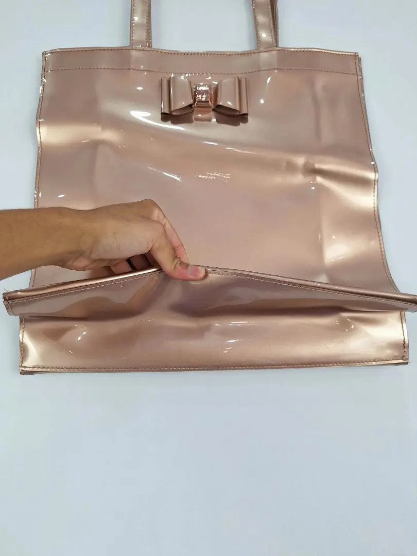 Ted Baker Rose Gold Bow Tote Bag