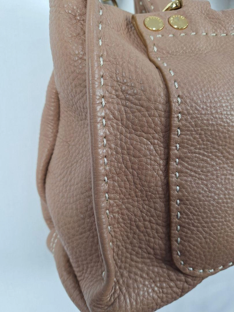 Ted Baker Soft Leather Contrast Stitch Bag