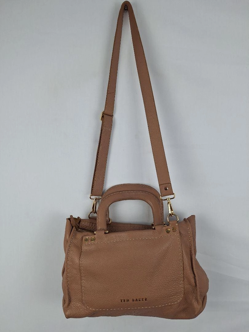 Ted Baker Soft Leather Contrast Stitch Bag