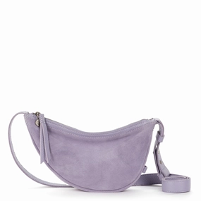 Tess Sling - Leather - Orchid Suede