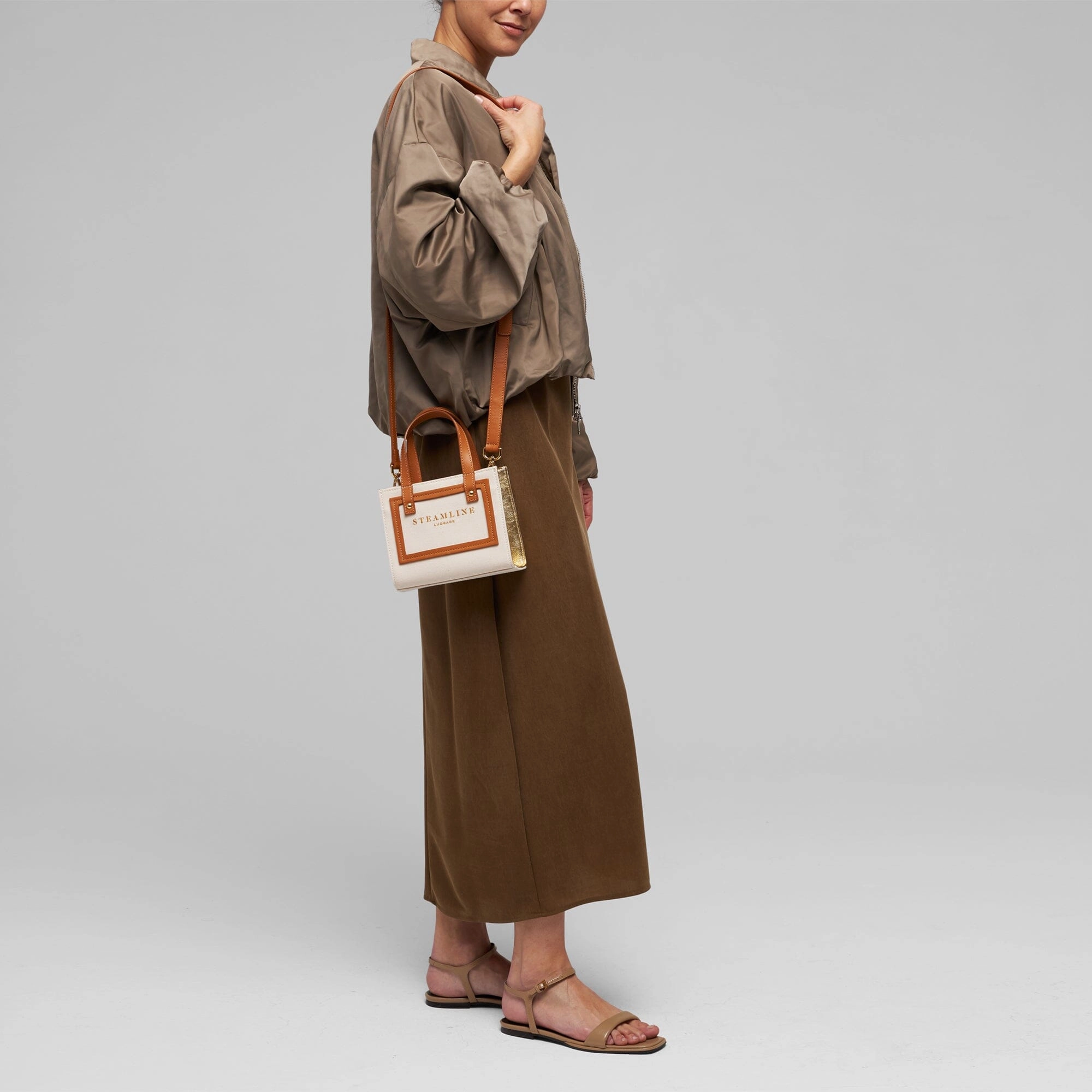 The Navigator - Nut Micro Tote