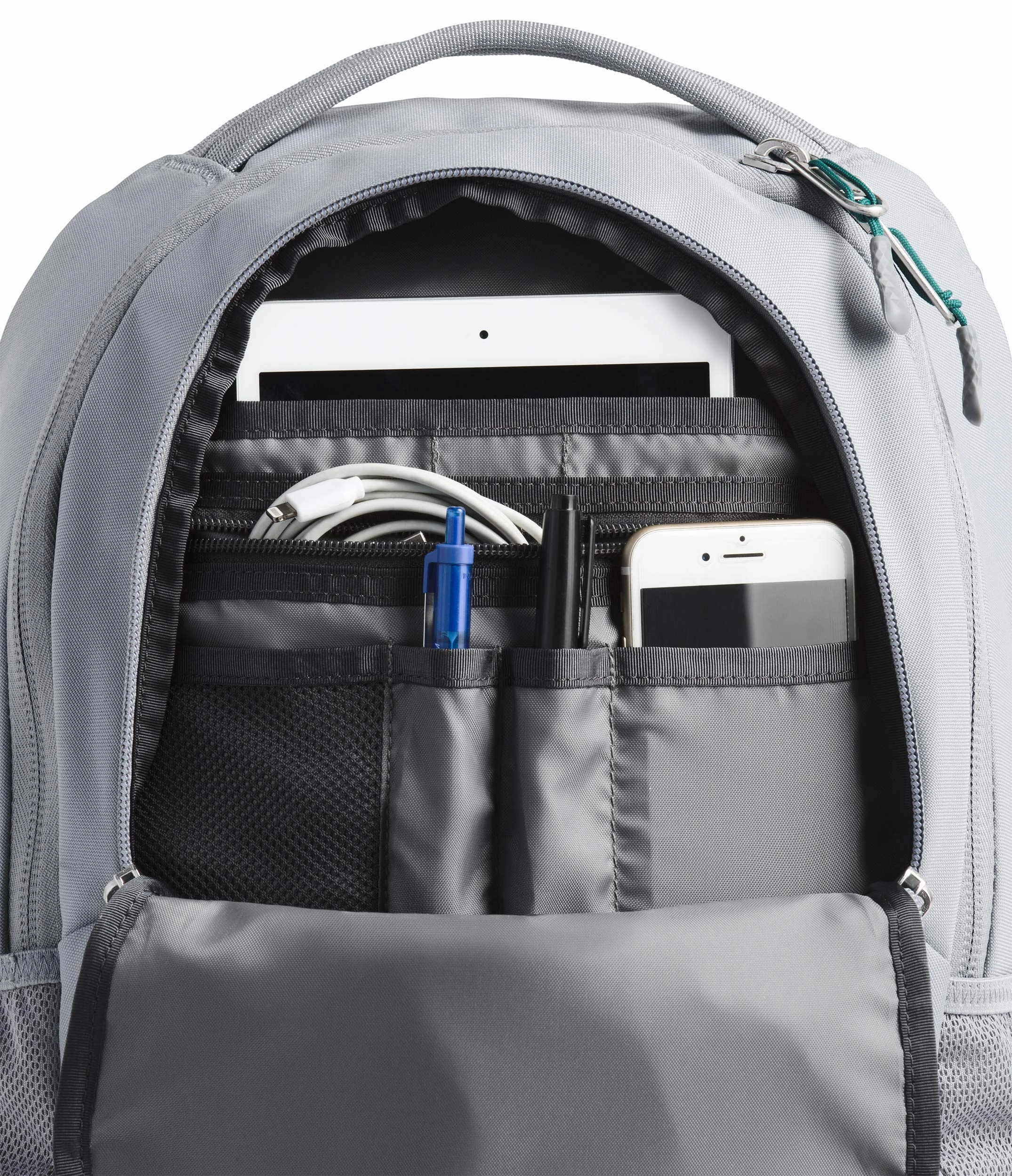 The North Face Women's Jester Backpack Mid Grey/Tin Grey One Size