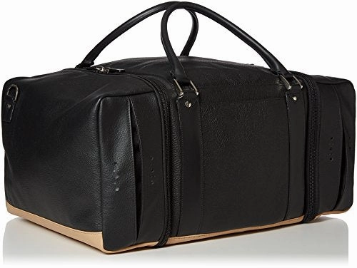 The Shrine X Freeman Plat Sneaker Duffel, Black/Gold