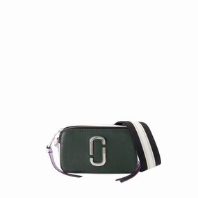 The Snapshot Crossbody - Leather - Green