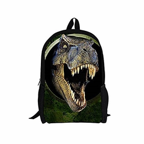 Thikin Cool 3D Dinosaur Children School Book Bag Kids Printing Backpacks 