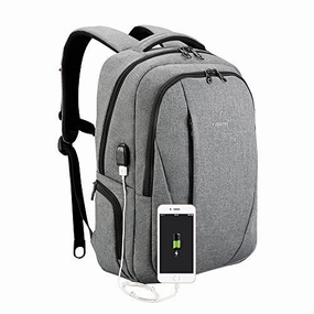 Tigernu Slim Business Laptop Backpack Anti Thief Water Resistant With Usb Charging Port College