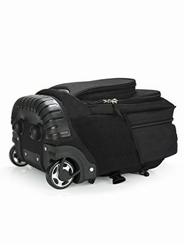 Tilami Rolling Backpack Armor Luggage School Travel Book Laptop 18 Inch Multifunction Wheeled
