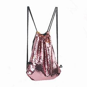 Tinksky Sequin Drawstring Backpack Dance Bag, Gift For Women