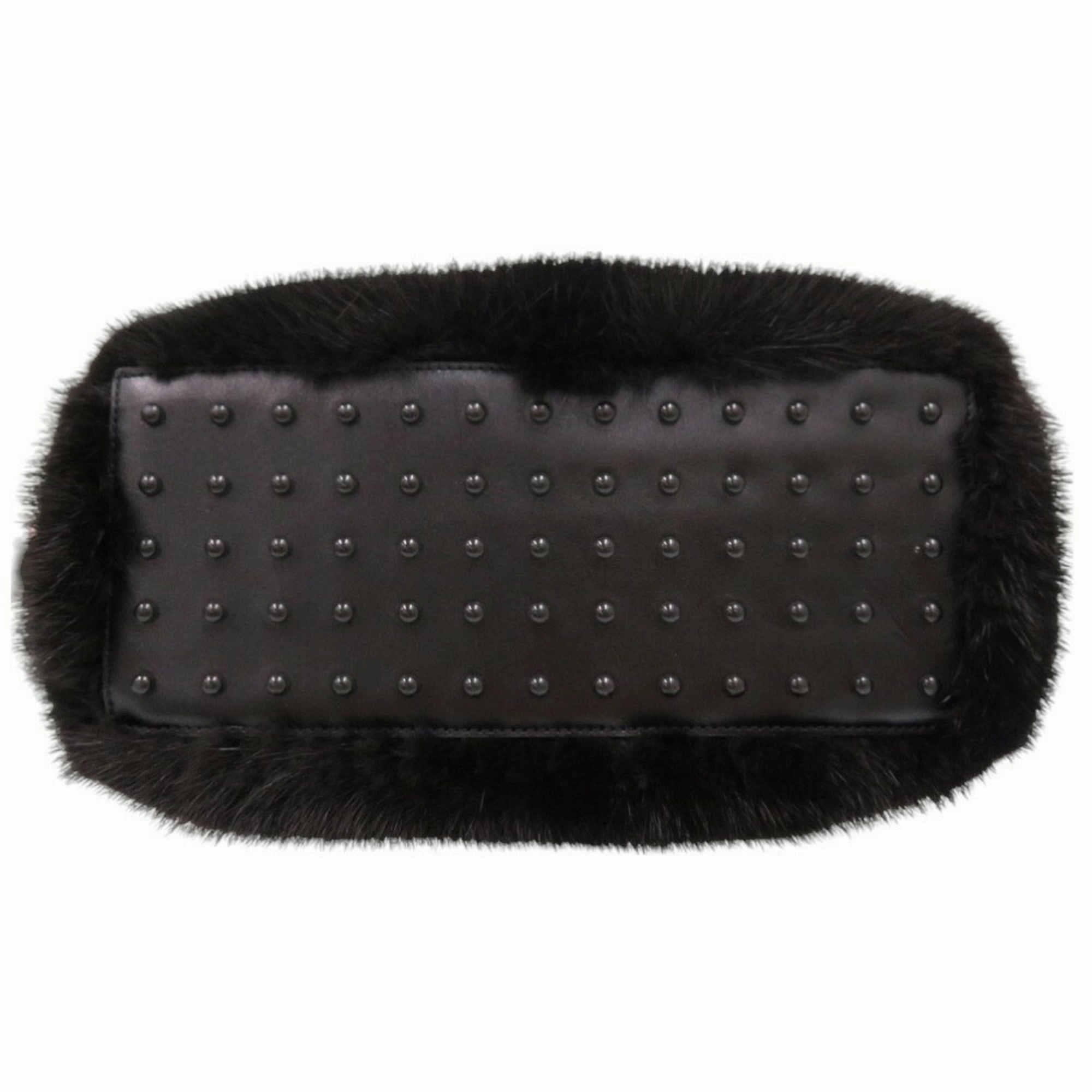 Tod's  Fur Handbag Shoulder Bag (Pre-Owned)