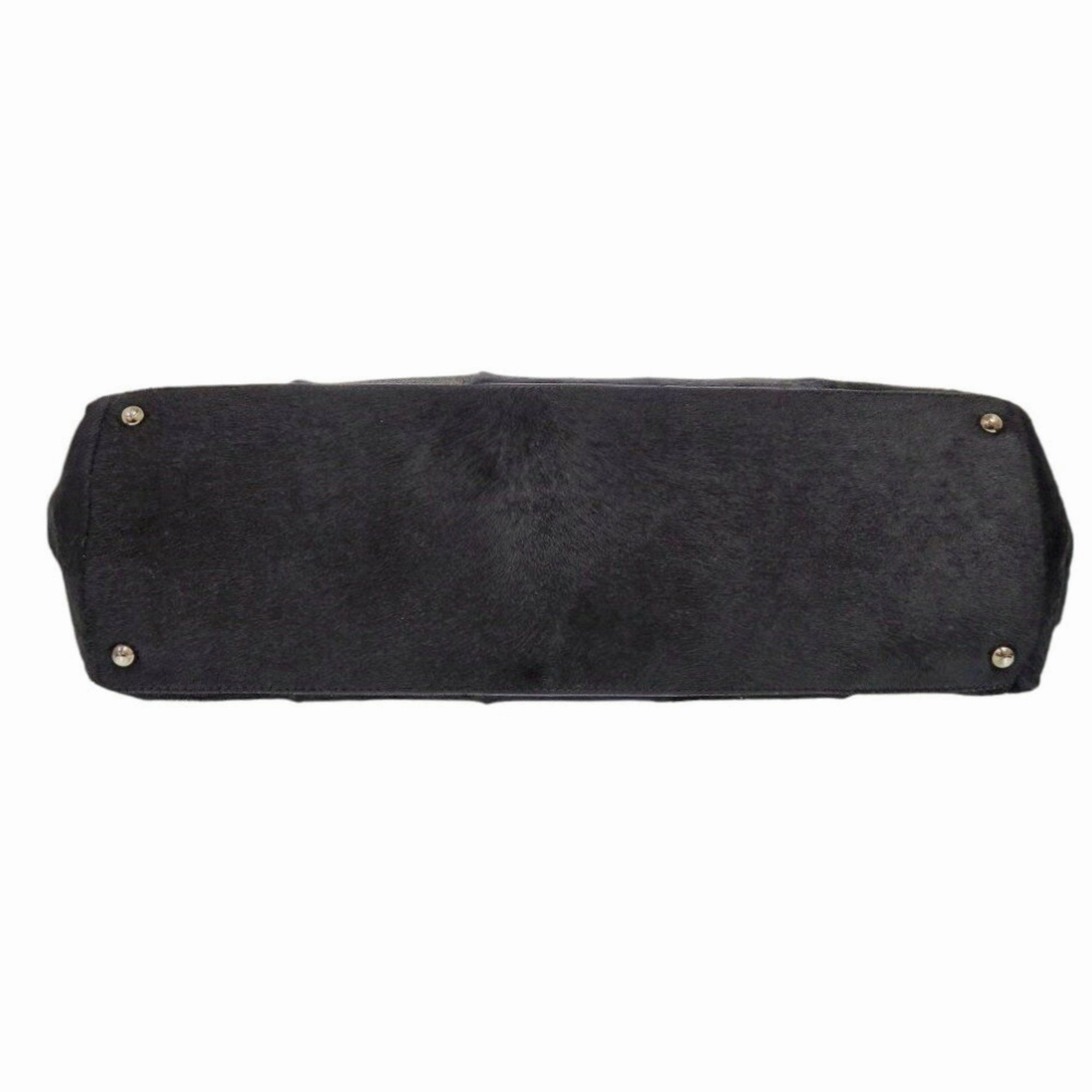 Tod's Navy Leather Shoulder Bag (Pre-Owned)