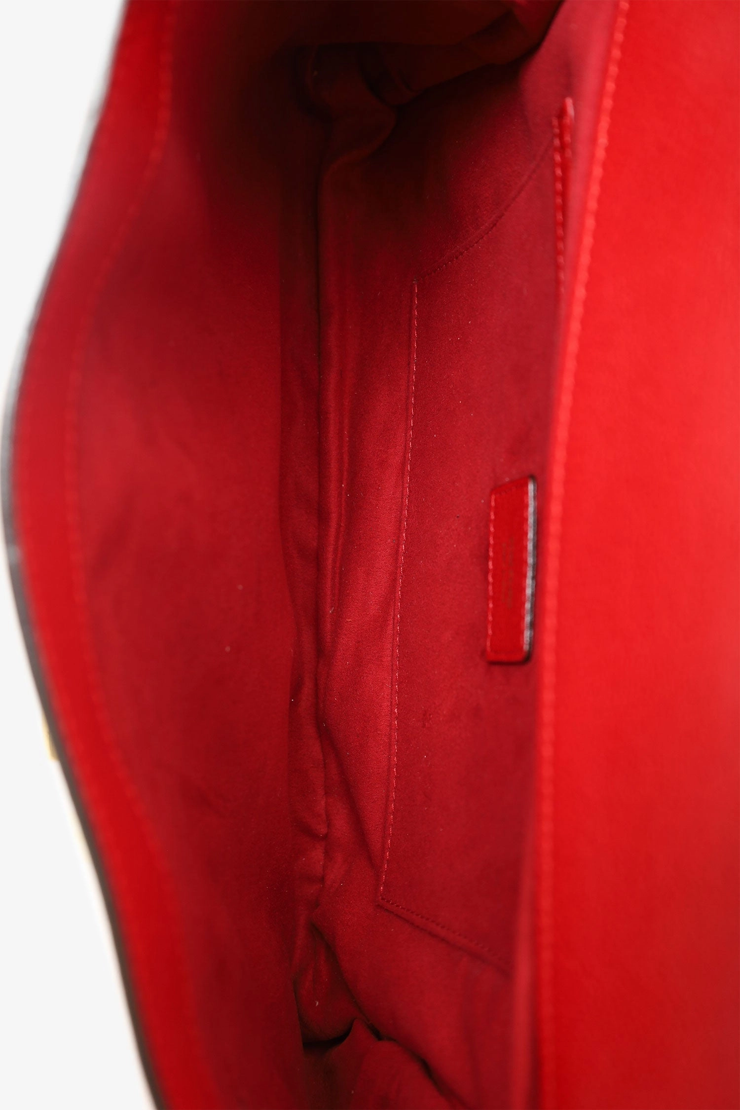 Tom Ford Red Leather Natalia Convertible Clutch