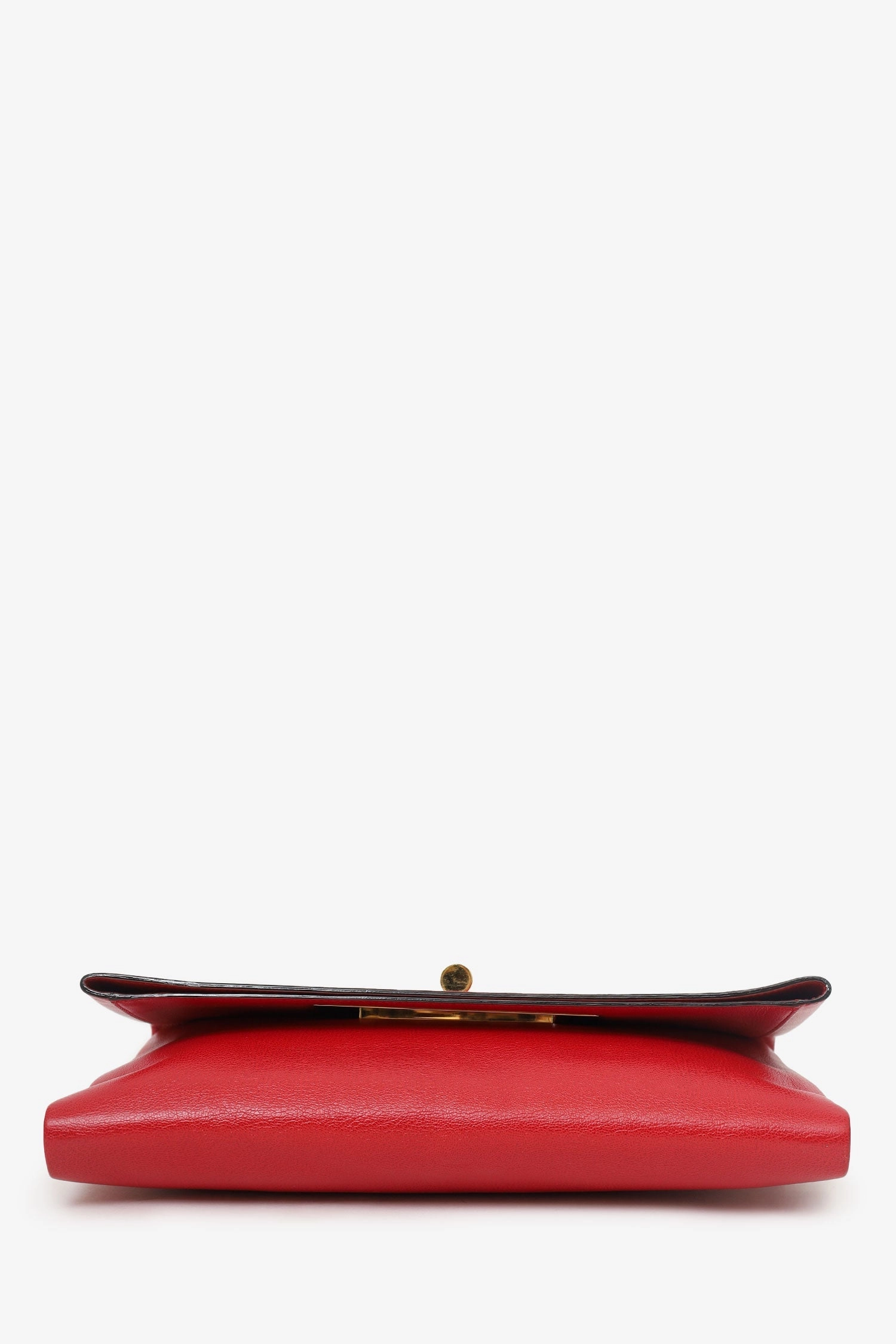 Tom Ford Red Leather Natalia Convertible Clutch